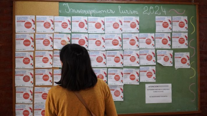 Inscripción a los cursos de la Escuela de Artes y Oficios