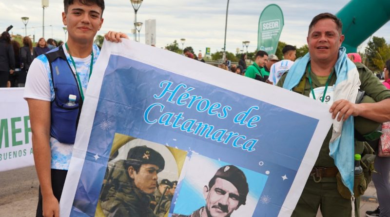 Más de 10 mil participantes en la carrera por «Malvinas»