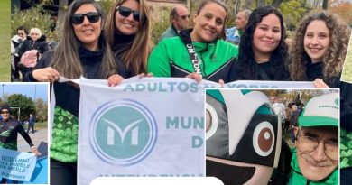 Olimpíadas para adultos mayores en Luján