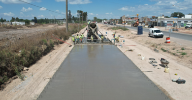 Continúan las obras de la Ruta 1003