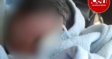 Bebé encontrado en una bolsa en B Matera