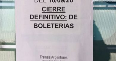 Boleterías del Sarmiento cerradas por falta de agua