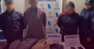 Dos detenidos tras allanamiento por entradera