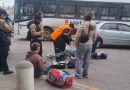 Accidente de un Uber moto