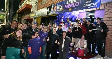 Inauguró la sede de LLA Merlo
