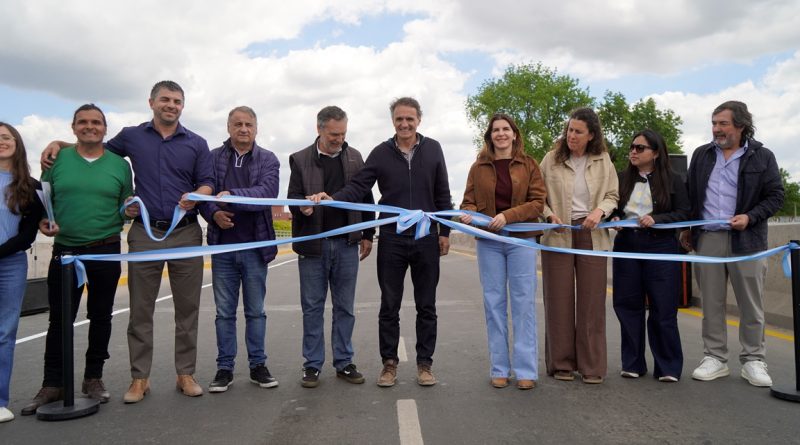 Habilitaron el puente sobre el rio Reconquista