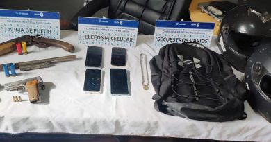 Entraron armados a una casa, golpearon a un vecino y terminaron detenidos